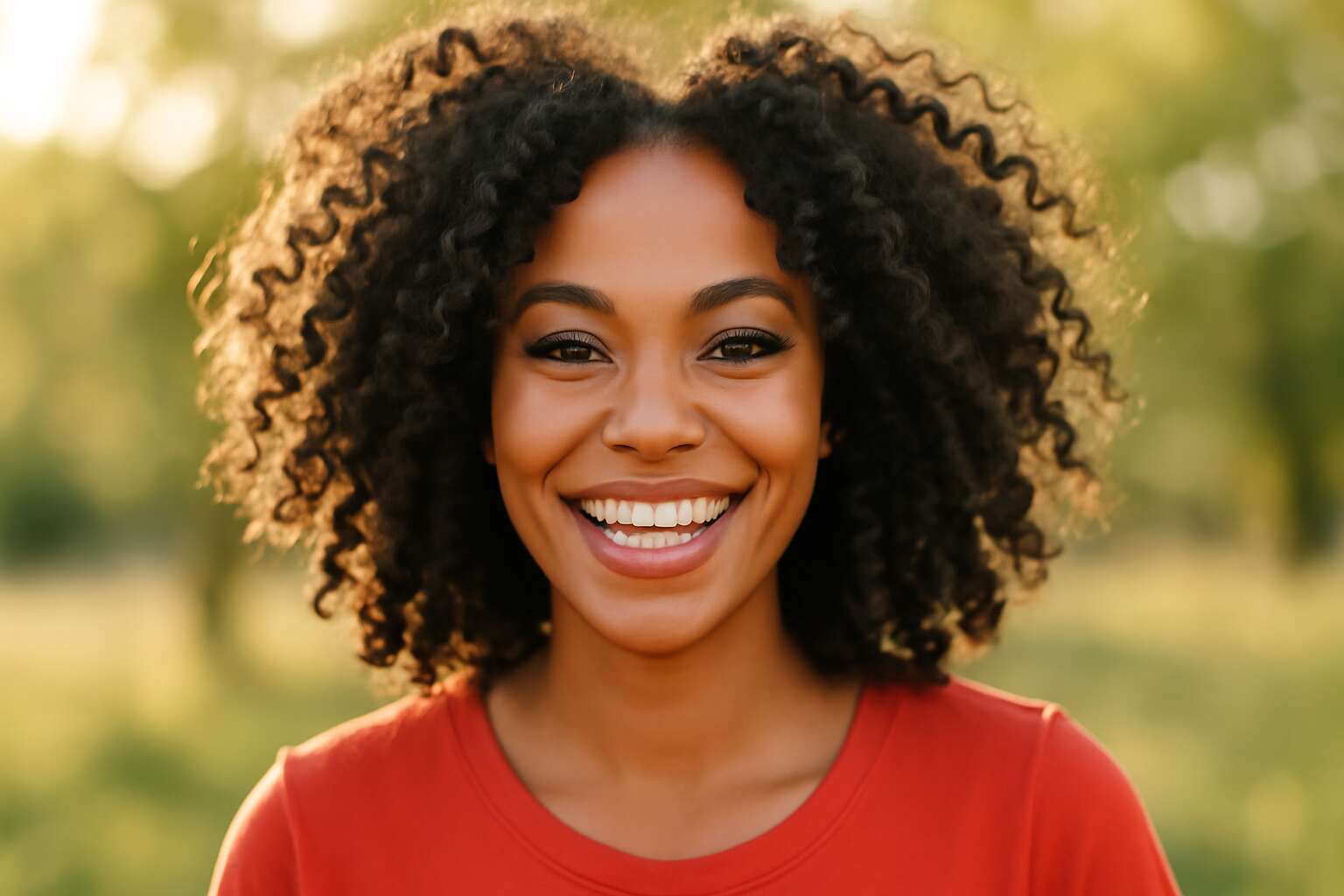 curly hair captions