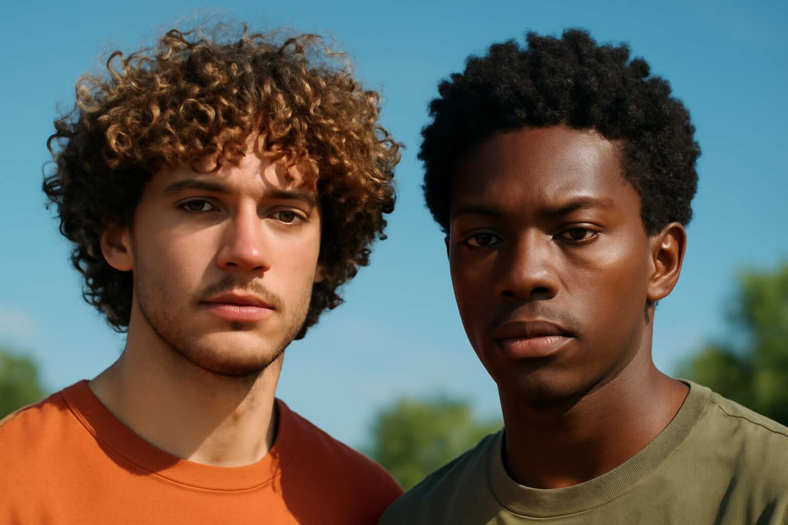 curly hair vs coily hair men