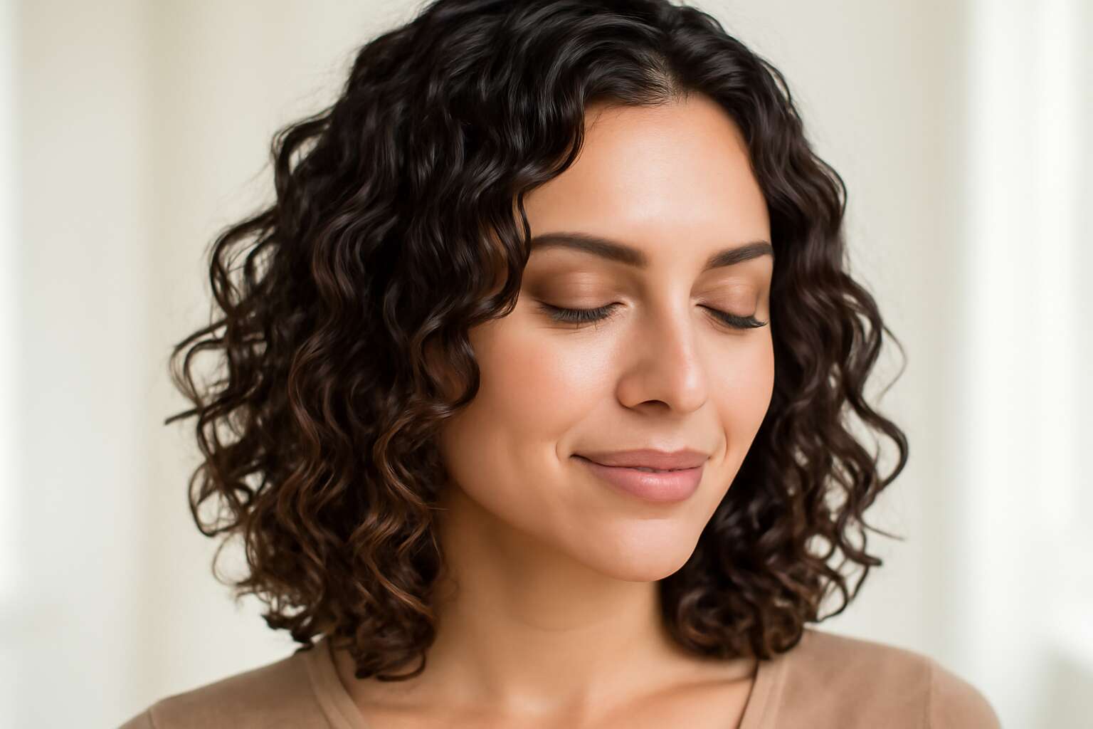 curly hair 2b