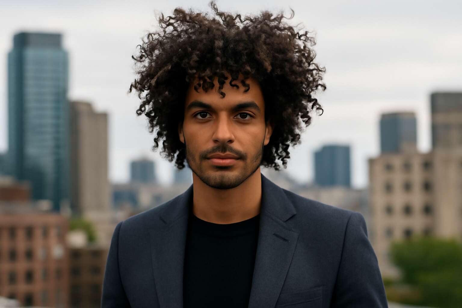 curly hair types for men