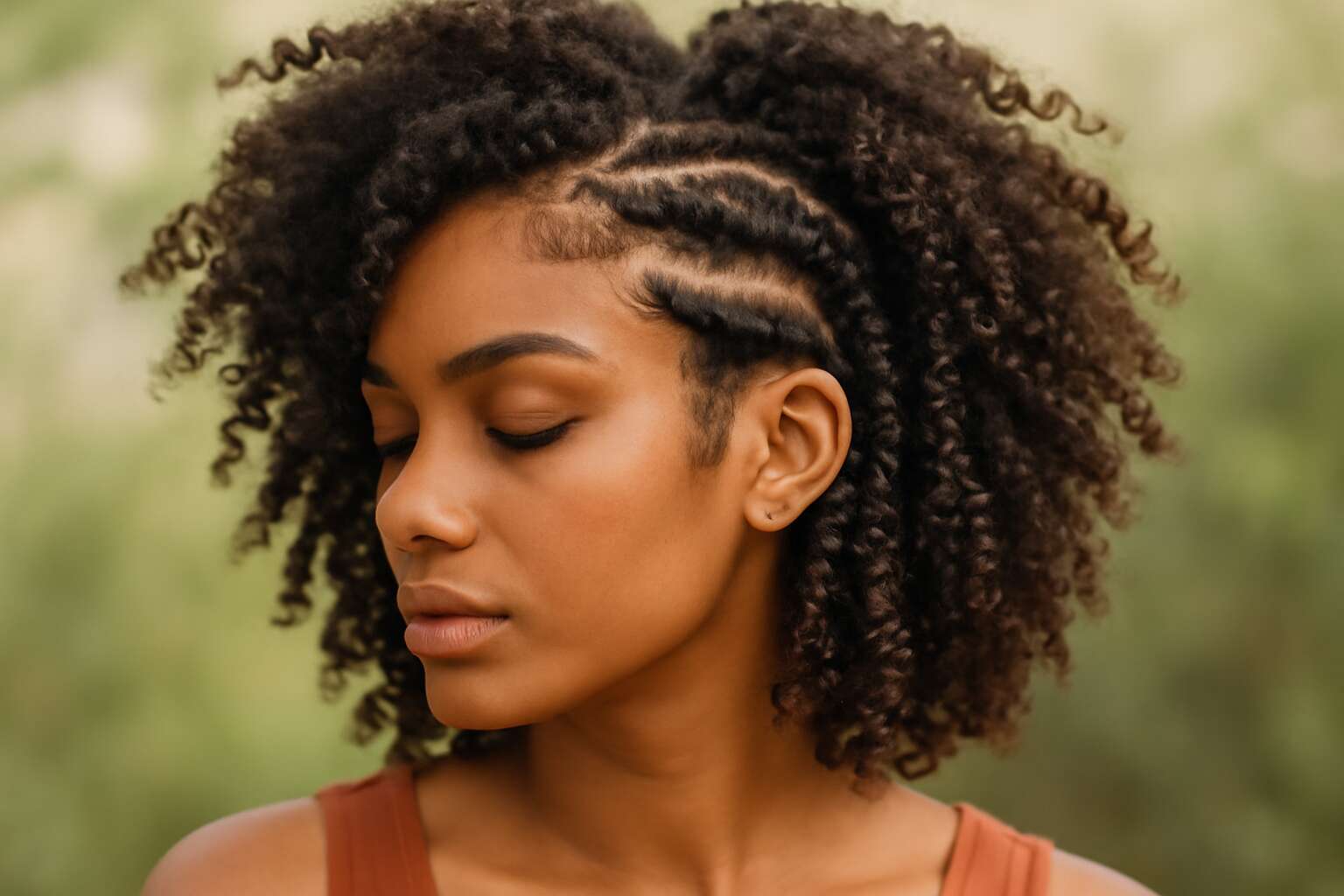 braids for curly hair