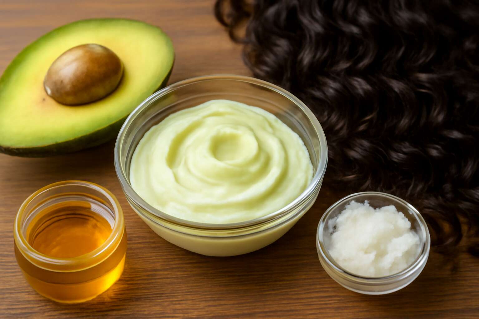 hair mask for curly hair diy