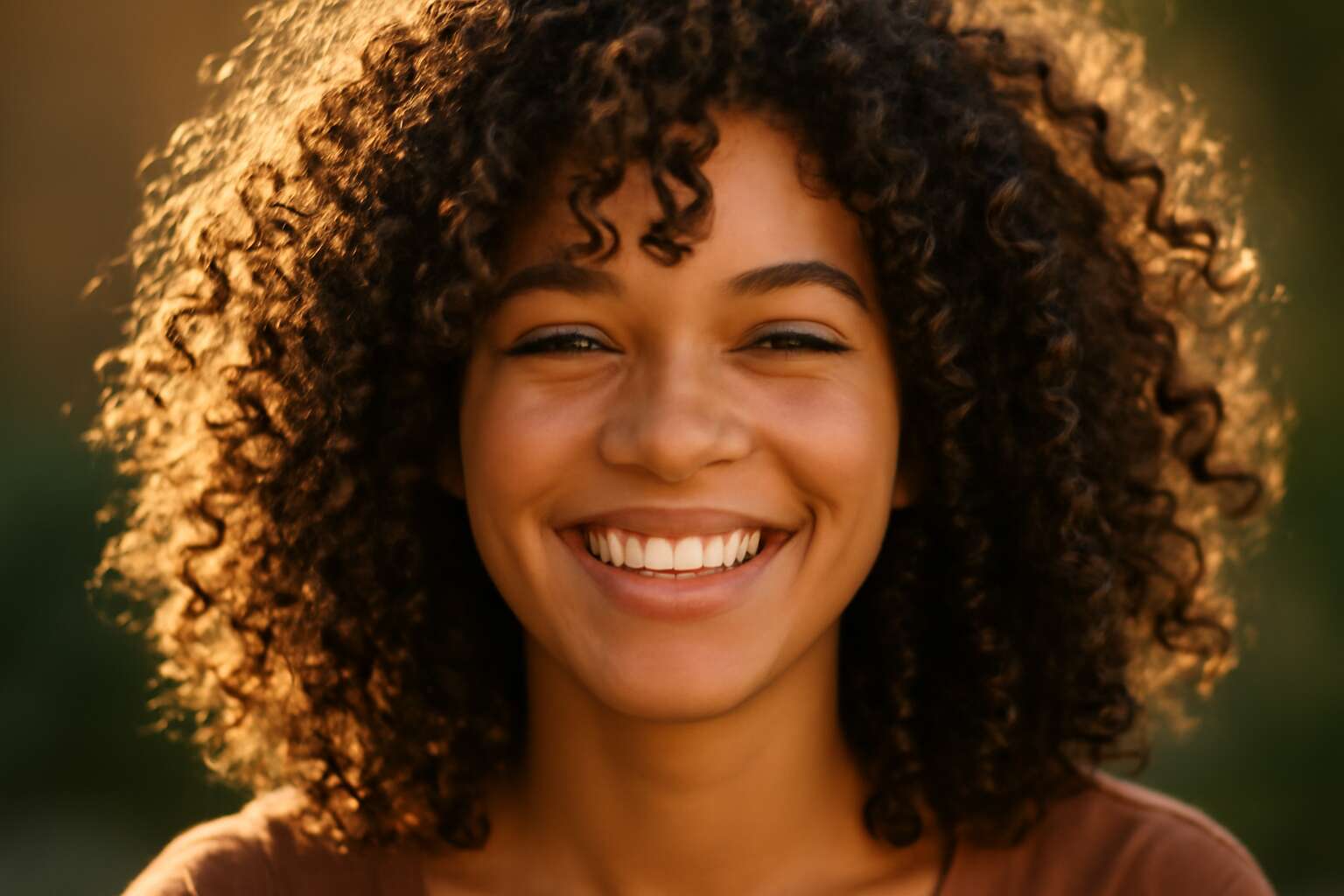 cute curly hair