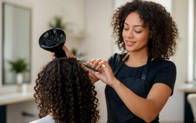 Discover your curly hair hairdresser for expert curls, volume, and shine.
