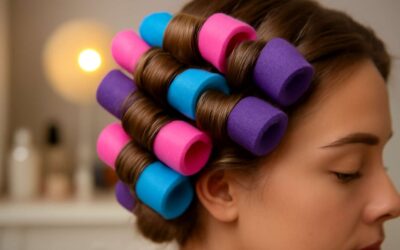 Unlock Red Carpet Curls with curly hair rollers for Effortless Volume