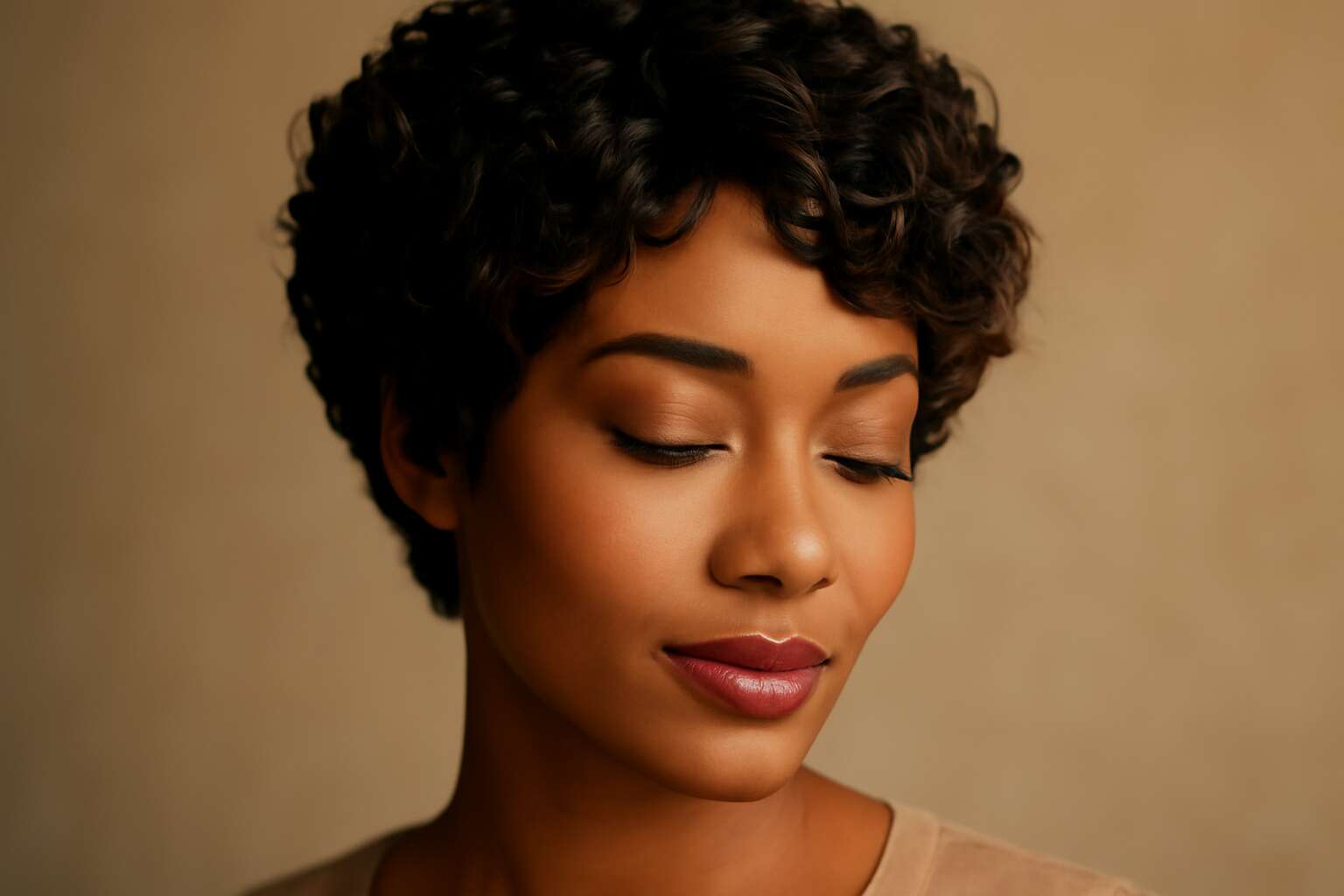 short curly hair weave styles