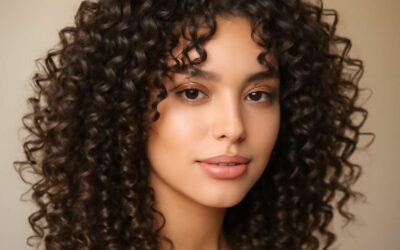 Elevate selfies with curly hair filter for a bold, natural look