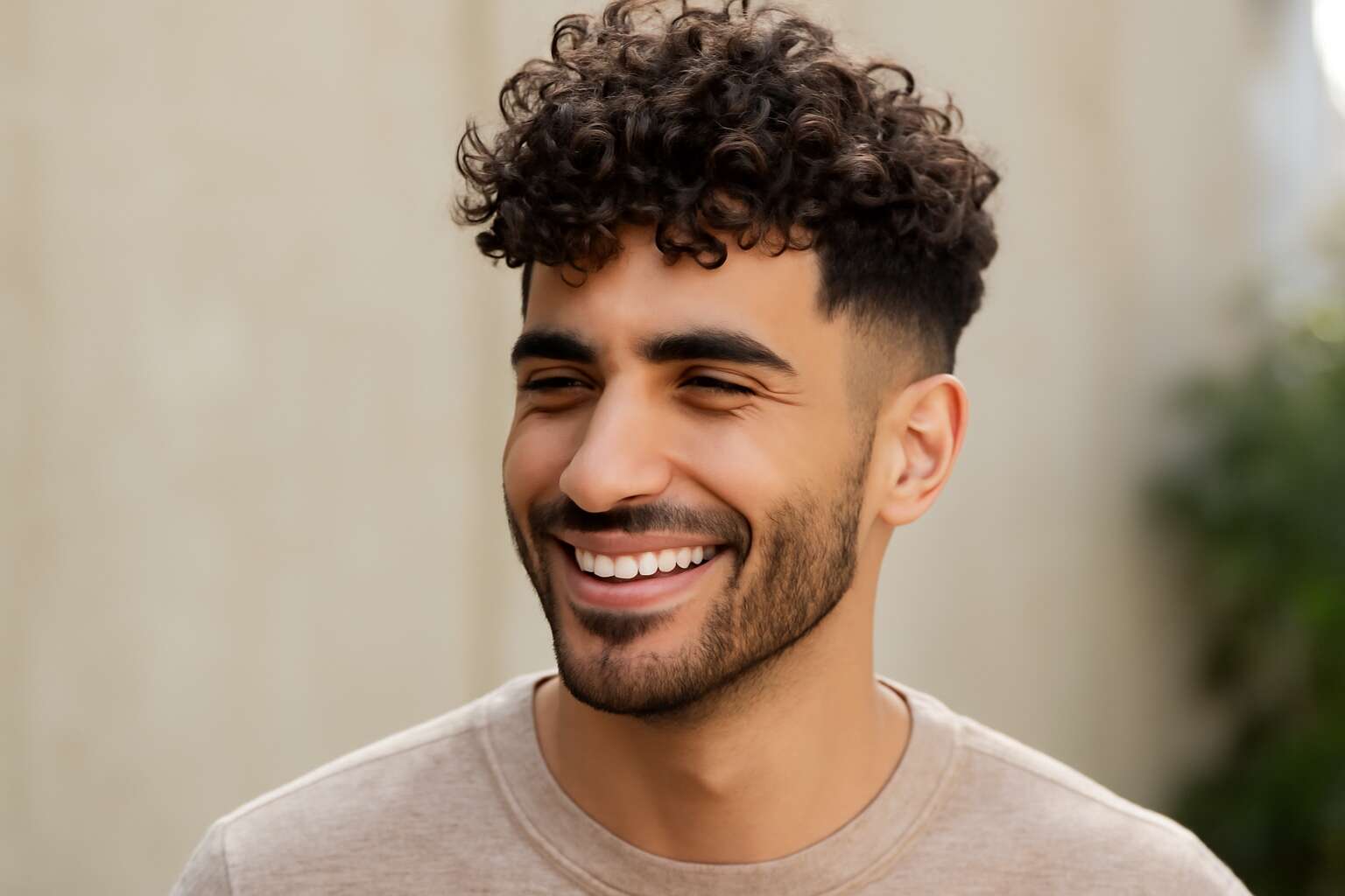 curly hair men styles