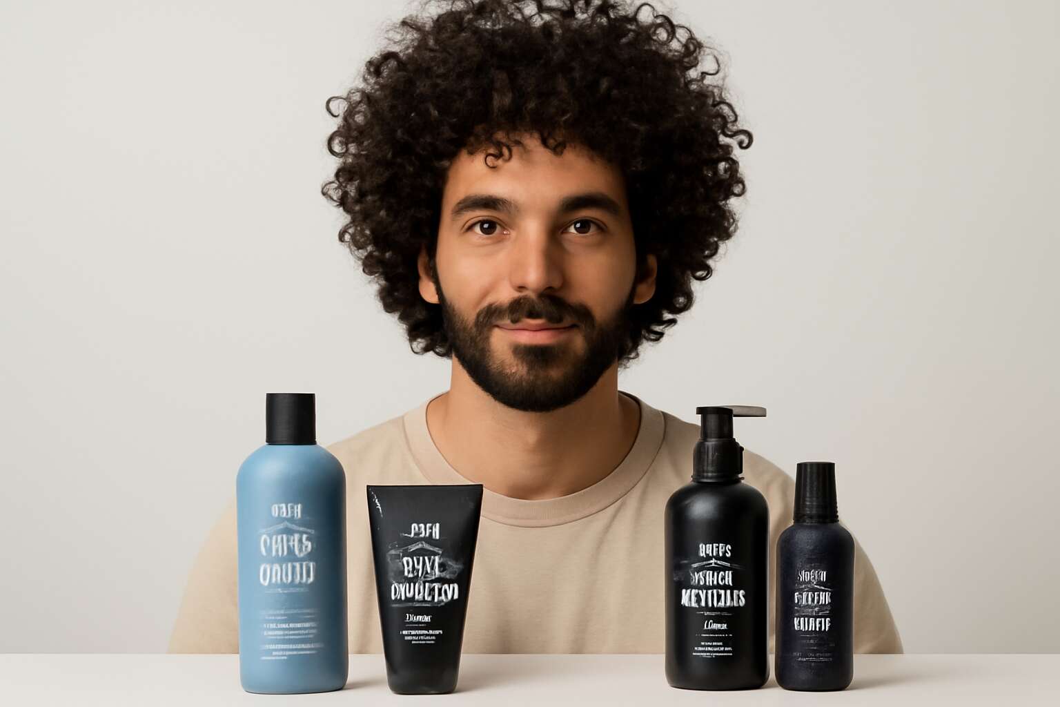 curly hair men products