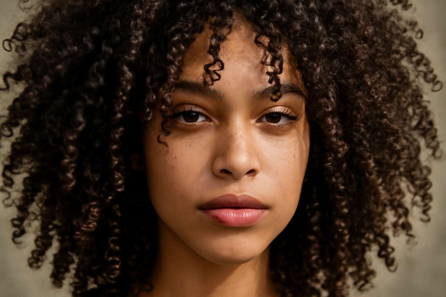 curly hair definition