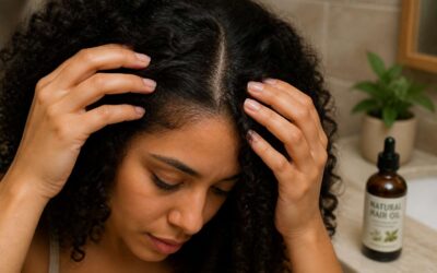How to manage curly hair and dandruff without damaging your curls.
