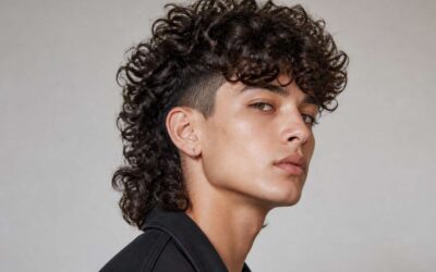 The best ways to wear a mullet with curly hair.